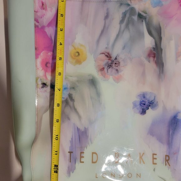 Ted Baker Multicolor Double Handle Inner Pocket Women's Tote Shoulder Handbag - Picture 9 of 16